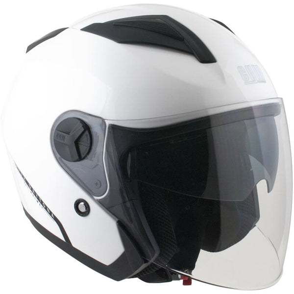 prezzo Casque Jet pour Scooter Visière Longue CGM Daytona 130A Blanc