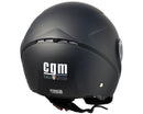 Casco Jet per Scooter Visiera Lunga CGM Caribe 131A Nero Opaco -2