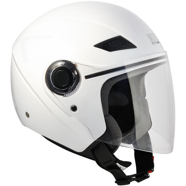 prezzo Casque Jet pour Scooter Visière Longue CGM Caribe 131A Blanc