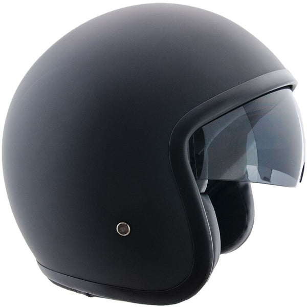 prezzo Casque Jet pour Scooter CGM Vintage 133A Lunette Intérieure Noir Mat