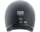 Casco Jet per Scooter Occhiale Interno CGM Vintage 133A Nero Opaco -2