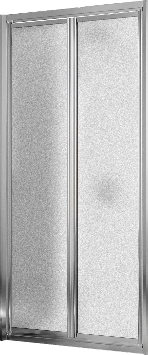 Paroi de Douche 2 Portes Battantes en Cristal Opaque 4mm H198 Fosterberg Maribo Différentes Tailles prezzo