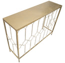 Console Glam Balcony 112x31x81,25 cm in Ferro Oro-5