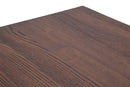 Tavolo Square Industrial 80x80x75 cm ELM Legno e Ferro Marrone-6