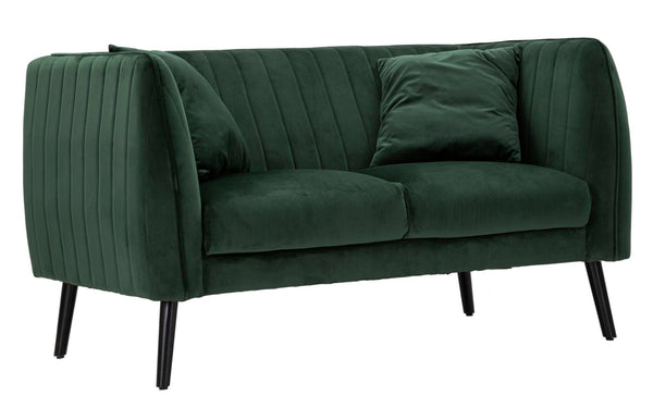 prezzo Canapé Coalition 136x75x77 cm Bois éponge et polyester vert et noir