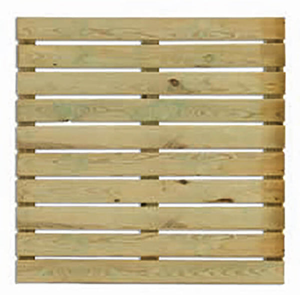 Sol d'extérieur 1 pièce Kiwi Carrelage 100x100x3,8 cm Bois Imprégné prezzo