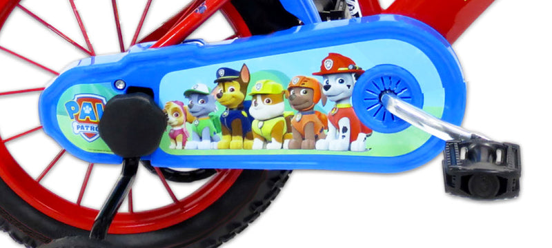 Bicicletta per Bambino 14" 2 Freni  Paw Patrol Rossa-6