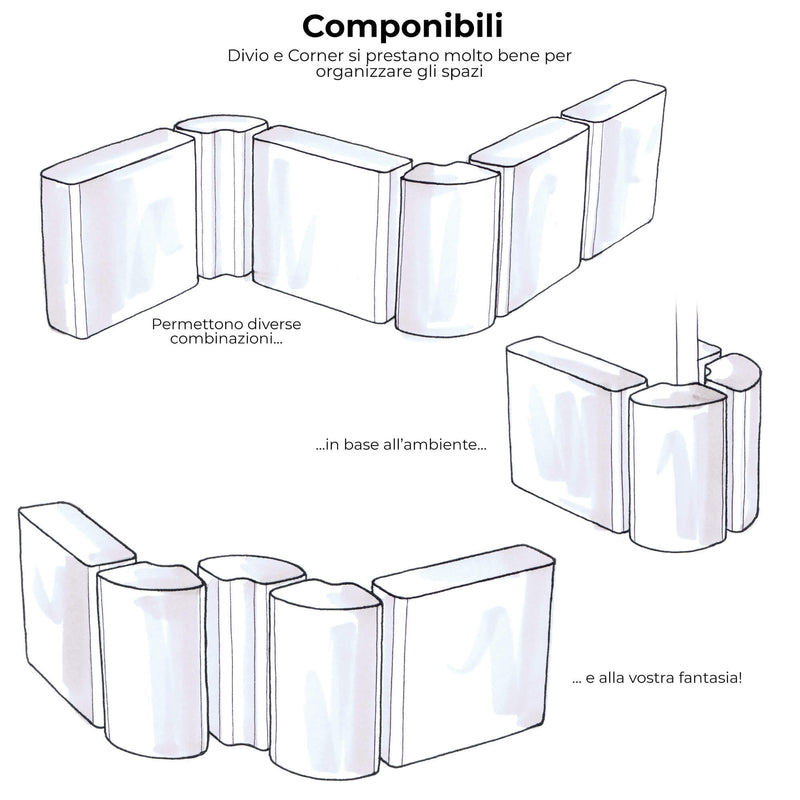 Vaso 90x27x77cm da Esterno in Polietilene Tulli Divio Outdoor Essential 80 Cappuccino-3