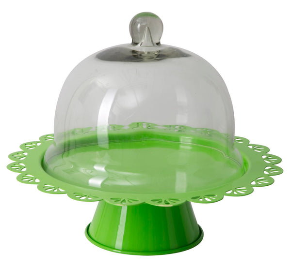 Sweet Holder Eventail Vert Ø27,5x22,5 cm en Fer et Verre Vert online