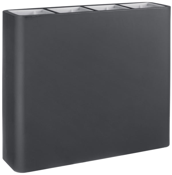 prezzo Pot 90x27x77 cm en Polyéthylène Divio WR 80 Anthracite