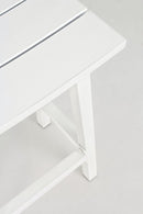 Sgabello Bar 41,8x31x71h cm Skipper Bianco-5