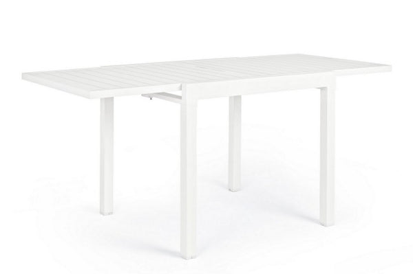 sconto Tavolo Allungabile da Giardino 83-166x80x75h cm Pelagius Bianco