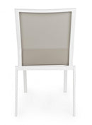 Set 4 Sedie da Giardino 50x61x88,5h cm Cruise Bianco -5