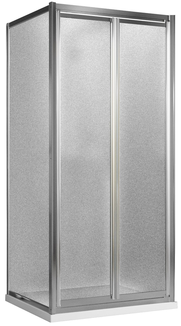 Cabine de douche d'angle 2 portes battantes en cristal opaque 4-6mm H198 Fosterberg Maribo Duo Différentes tailles prezzo
