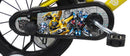 Bicicletta per Bambino 14" 2 Freni  Transformers Gialla-6