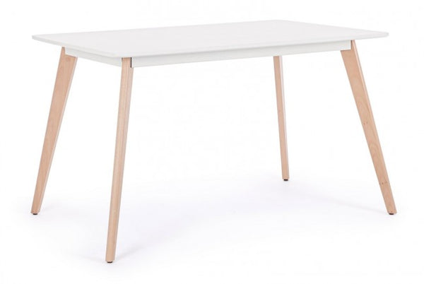 Table Rectangulaire Fixe 120x80x74 cm Michelangelo en Bois online