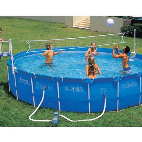 Filet de jeu pour piscine avec cadre rond d'un diamètre de 549 cm Volleyball Mod.58179 Bestway  acquista