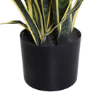 Pianta Artificiale Sanseveria Ø15x80 cm con Vaso  Verde-8