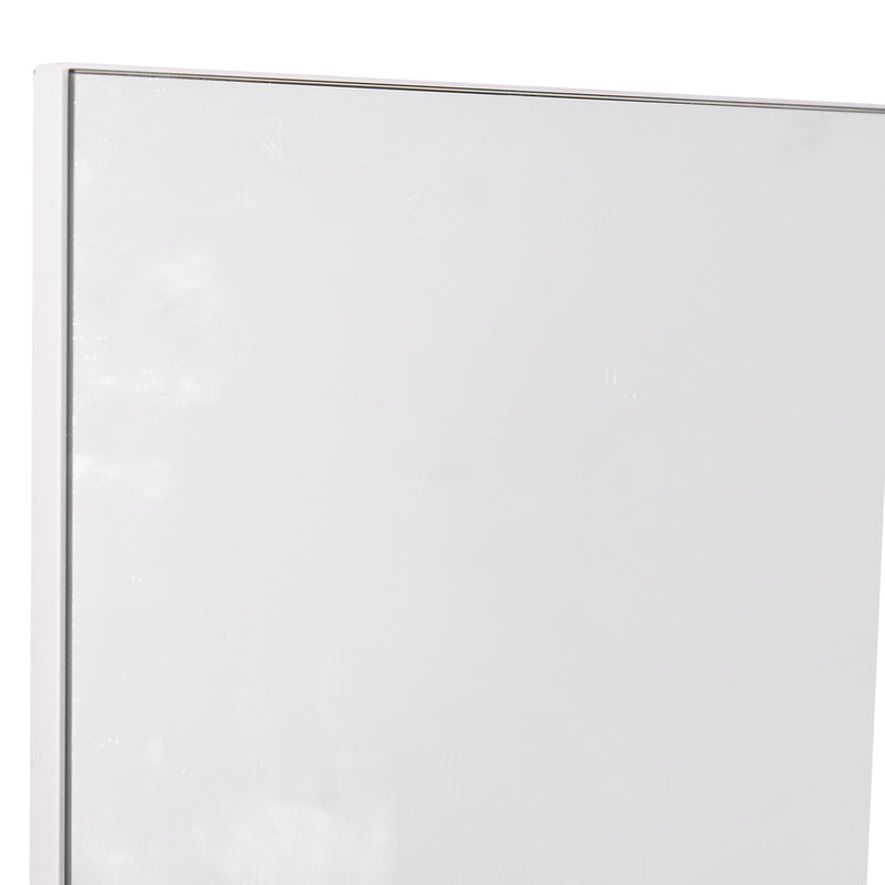 Pensile Bagno con Specchio e 3 Ripiani 60x10x48 cm MDF  Elisa Bianco-8