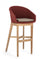 Tabouret de bar avec coussins 56x57x110h cm Coachella Scarlet