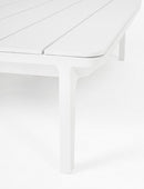 Tavolino 99x99x33h cm Matrix Bianco-5