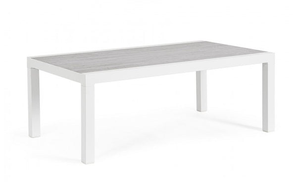 prezzo Table basse 120x70x43h cm Kledi Blanc