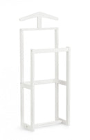 Indossatore Servomuto 40x24x106 cm Daiki in Legno Bianco-1