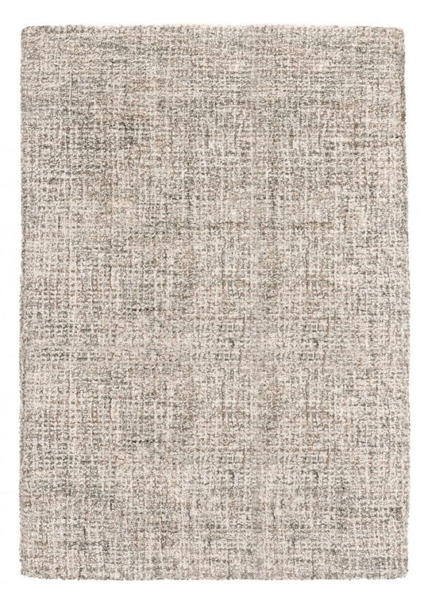 sconto Tappeto 160x230 cm Hansi in Tessuto Beige-Grigio-Marr