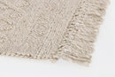 Tappeto 160x230 cm Hiruni in Tessuto Beige-2