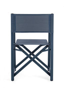 Set 2 Sedie Regista da Giardino 48x56x86h cm Taylor Navy -5