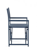 Set 2 Sedie Regista da Giardino 48x56x86h cm Taylor Navy -6