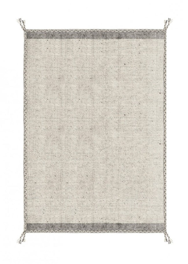 online Tappeto 140x200 cm Chathu in Tessuto Beige