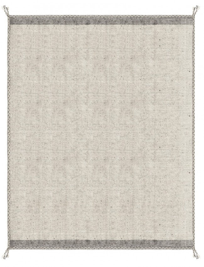 Tappeto 200x300 cm Chathu in Tessuto Beige-1