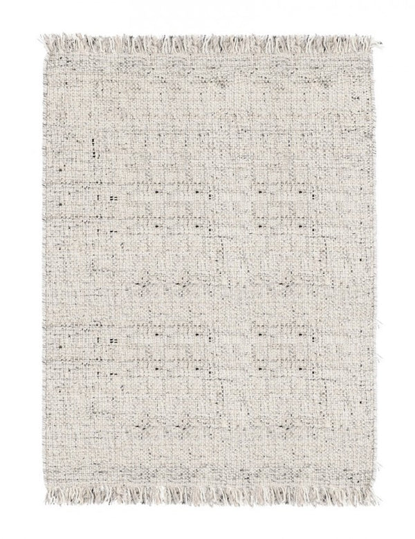 sconto Tappeto 140x200 cm Senuri in Tessuto Beige