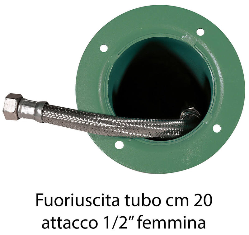 Fontana da Giardino con Doppio Rubinetto Belfer 42/ARRM Antracite-4