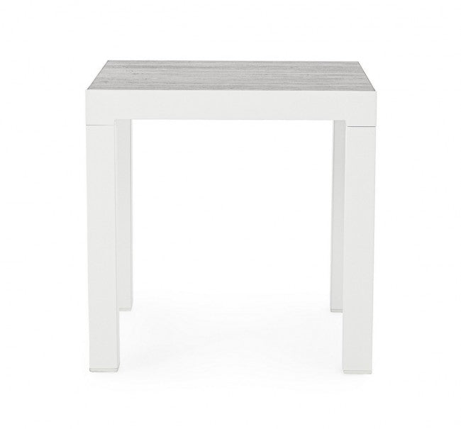 Tavolino 50x50x46h cm Kledi Bianco-3