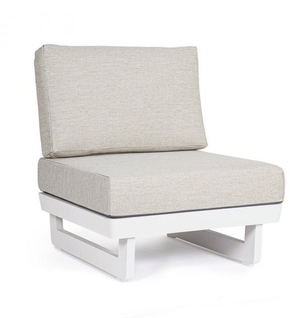 acquista Fauteuil modulable 70x87x80h cm avec coussins Infinity Blanc