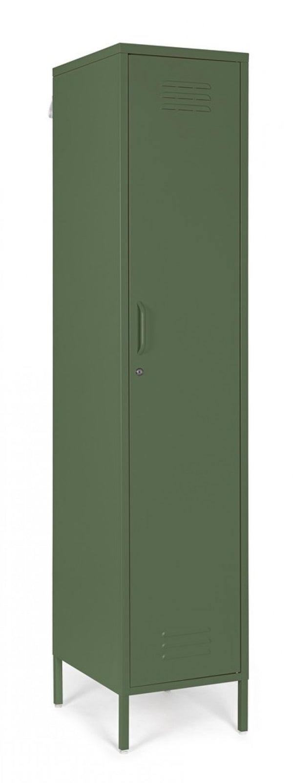 sconto Armadio 1 Anta 46x38x185 cm Cambridge in Acciaio Verde