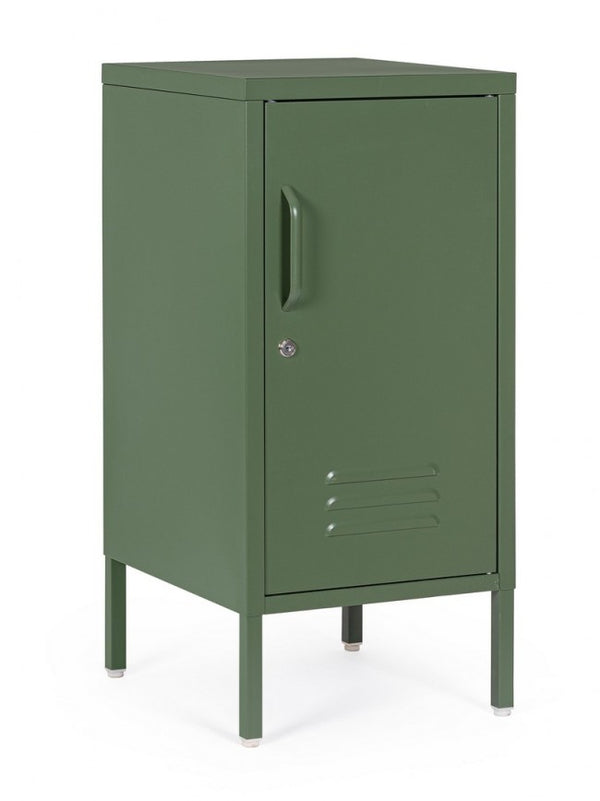 acquista Table de chevet Cambridge 1 porte 40x35x76 cm en acier vert