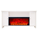 Camino Elettrico da Pavimento 75x150x30 cm Effetto Fiamma 1500W Mozart & Tasmania-2