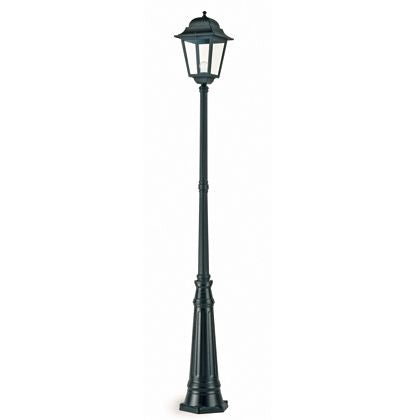 Pole Alto Lampe de Jardin Couleur Noir pour Extérieur Maxi Square Line Livos online