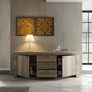 Mobile Buffet in Melaminico 210x43x86cm TFT Sax Rovere-2