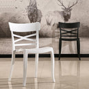 Set 6 Sedie 81x46x52 cm in Polipropilene Bianco-7