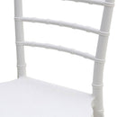 Set 4 Sedie 90,5x40x5x40 cm in Polipropilene Bianco-7