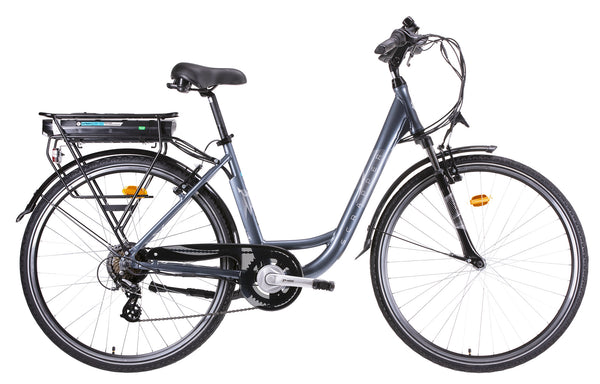 acquista Vélo électrique à pédale City 28" 250 W 7 V Bleu