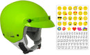 Casco Demi-Jet per Bambini con Frontino CGM Cuba Smile 204S Verde -1