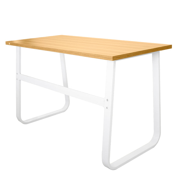 online Bureau PC 120x60x75 cm en Acier et Bois Blanc