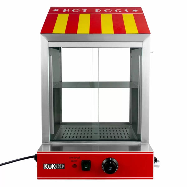 acquista Cuiseur vapeur à hot dog de comptoir 2000W en acier inoxydable avec accessoires