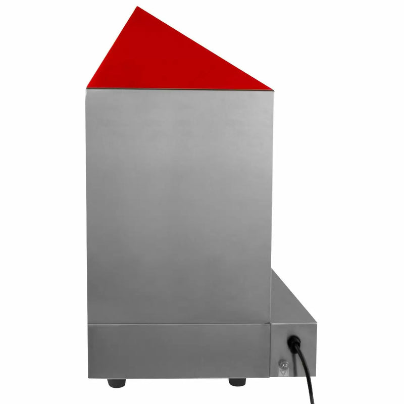 Macchina a Vapore per Hot Dog da Banco 2000W in Acciaio Inox con Accessori-4