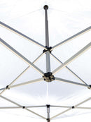 Gazebo Pantheon 3x4,5 m in Alluminio Bianco-7